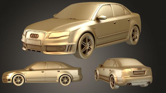 نموذج ثلاثي الأبعاد لآلة CNC السيارات والنقل أودي RS4